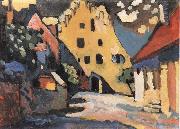 Wassily Kandinsky Murnaui utca Germany oil painting artist
